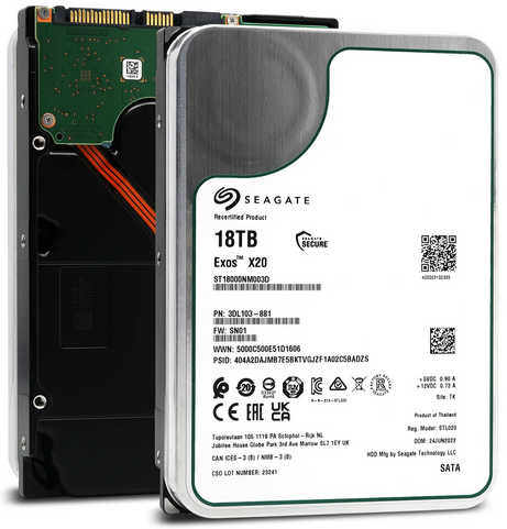 ST18000NM003D 官換盤